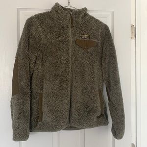 Small Olive LLBean fleece
